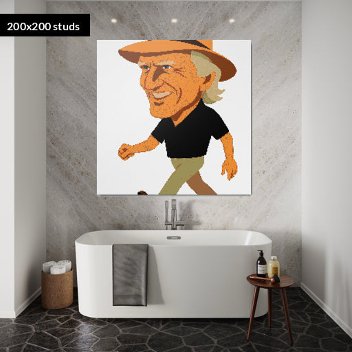 200*200studs, 160*160cm, 63*63inch