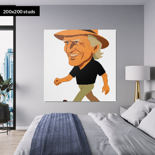 200*200studs, 160*160cm, 63*63inch
