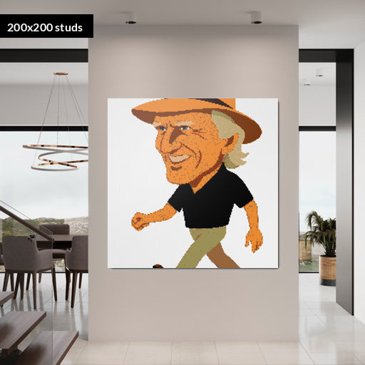 200*200studs, 160*160cm, 63*63inch