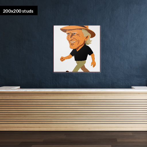 200*200studs, 160*160cm, 63*63inch