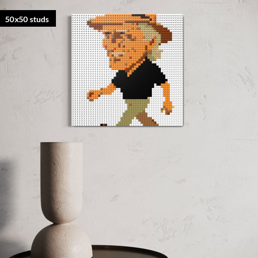 50*50studs, 40*40cm, 15,75*15,75inch
