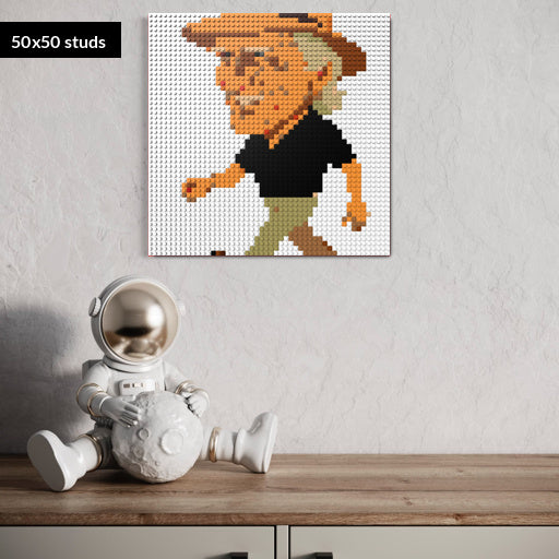 50*50studs, 40*40cm, 15,75*15,75inch