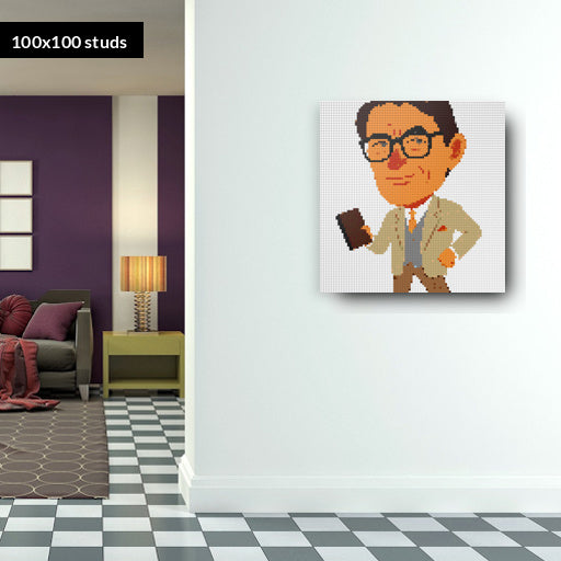 100*100studs, 80*80cm, 31,5*31,5inch