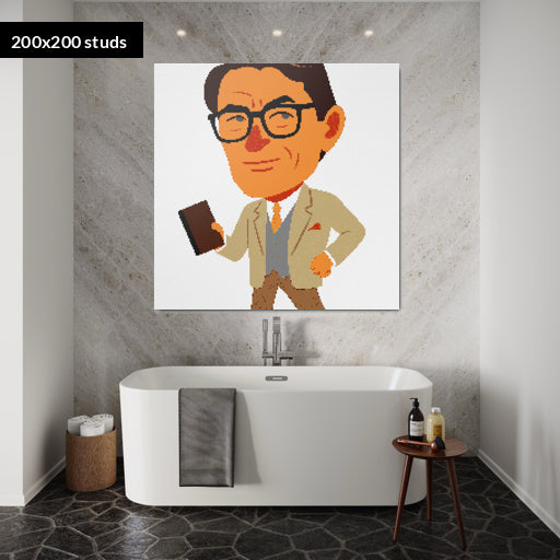 200*200studs, 160*160cm, 63*63inch