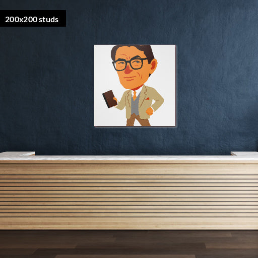 200*200studs, 160*160cm, 63*63inch