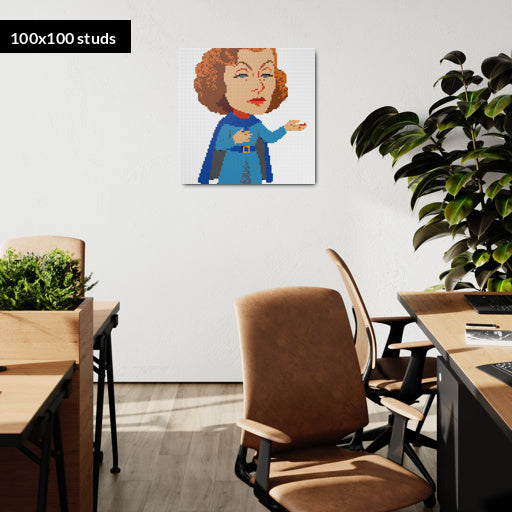 100*100studs, 80*80cm, 31,5*31,5inch