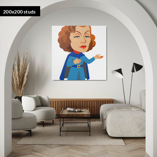 200*200studs, 160*160cm, 63*63inch