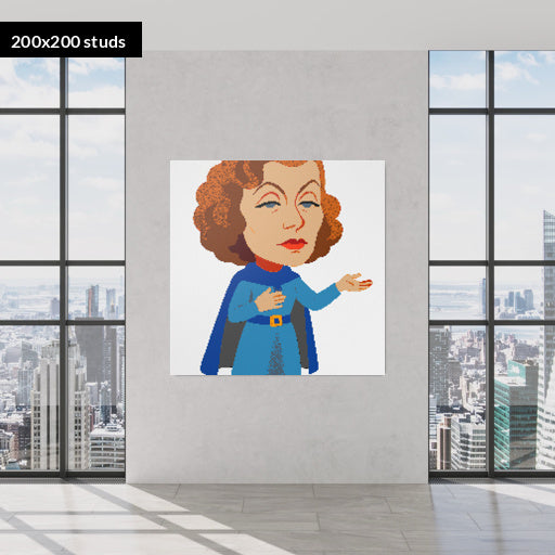 200*200studs, 160*160cm, 63*63inch