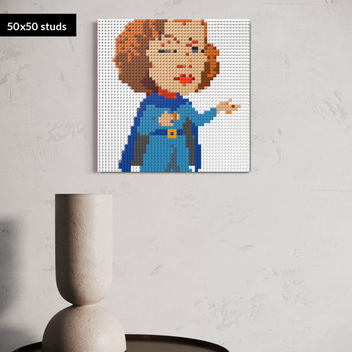 50*50studs, 40*40cm, 15,75*15,75inch