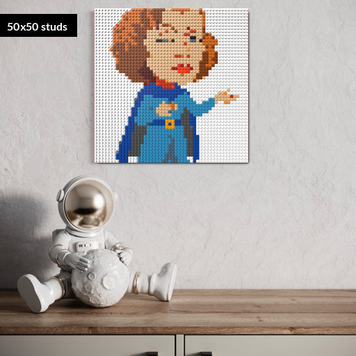 50*50studs, 40*40cm, 15,75*15,75inch