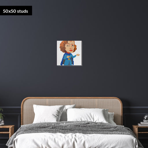 50*50studs, 40*40cm, 15,75*15,75inch