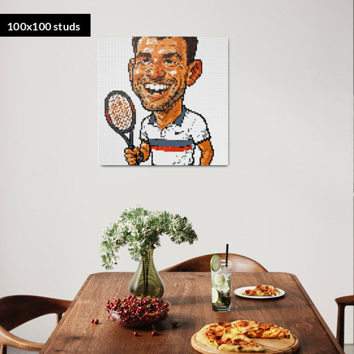 100*100studs, 80*80cm, 31,5*31,5inch