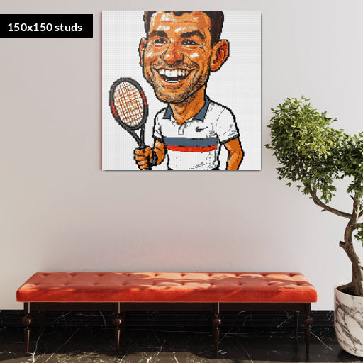 150*150studs, 120*120cm, 47,25*47,25inch