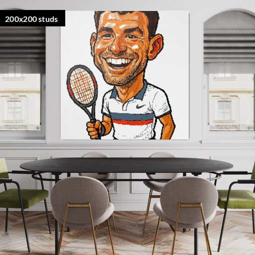 200*200studs, 160*160cm, 63*63inch