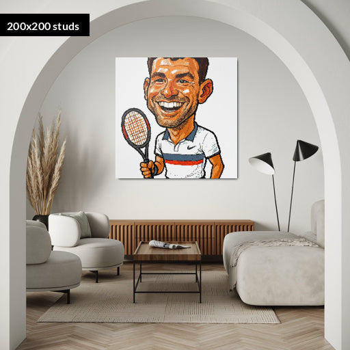 200*200studs, 160*160cm, 63*63inch