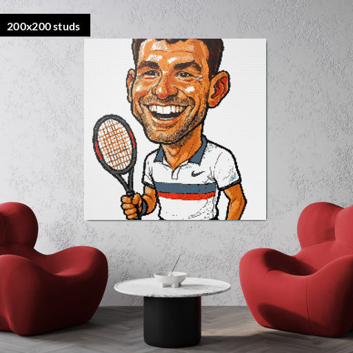 200*200studs, 160*160cm, 63*63inch