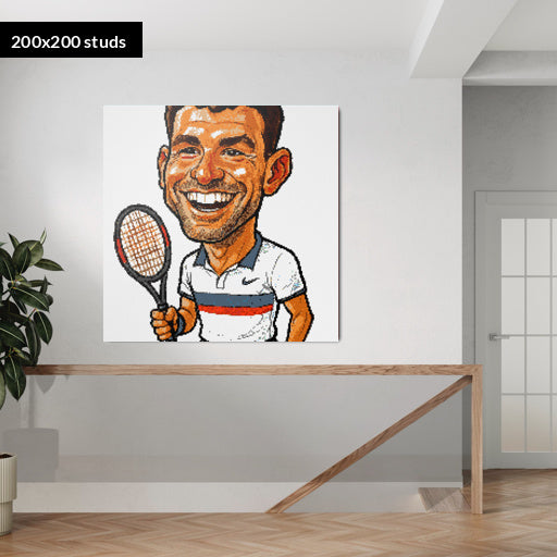 200*200studs, 160*160cm, 63*63inch