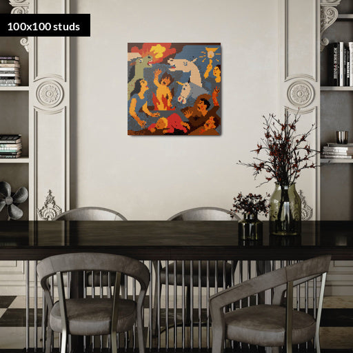100*100studs, 80*80cm, 31,5*31,5inch
