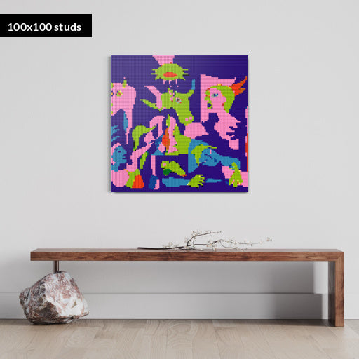 100*100studs, 80*80cm, 31,5*31,5inch