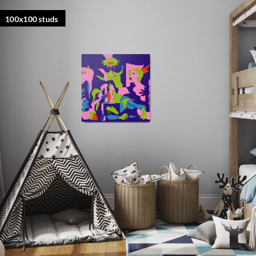 100*100studs, 80*80cm, 31,5*31,5inch