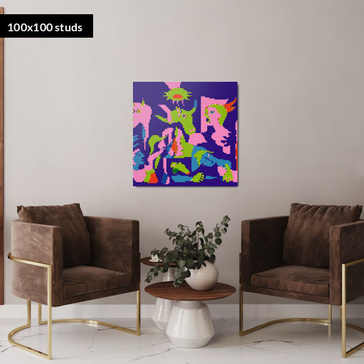 100*100studs, 80*80cm, 31,5*31,5inch