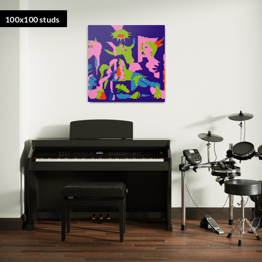 100*100studs, 80*80cm, 31,5*31,5inch