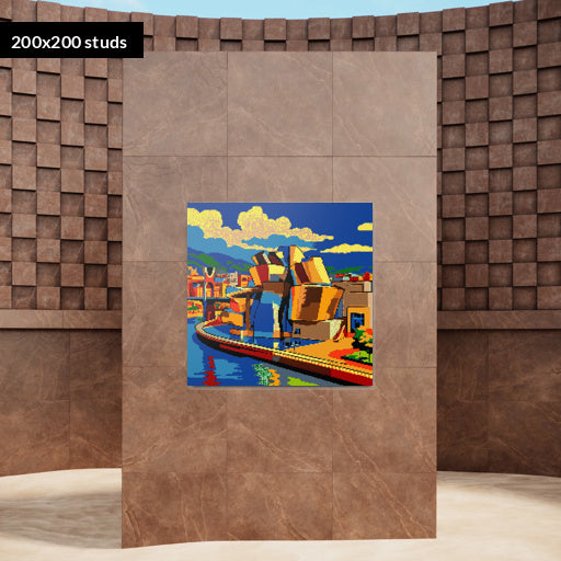 200*200studs, 160*160cm, 63*63inch