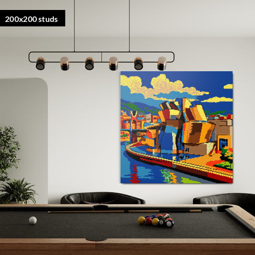 200*200studs, 160*160cm, 63*63inch