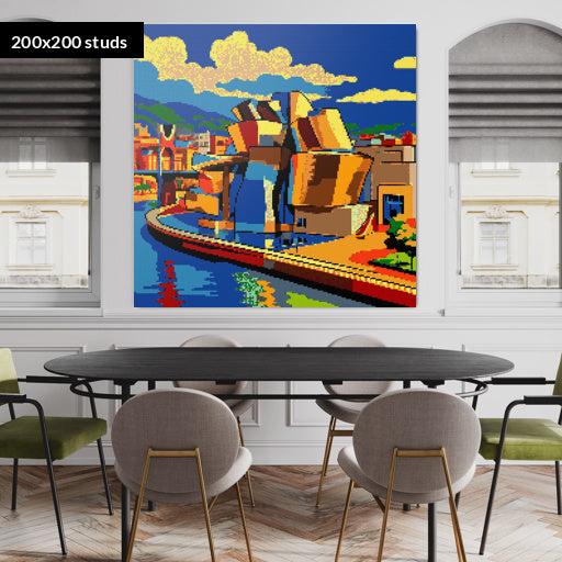 200*200studs, 160*160cm, 63*63inch