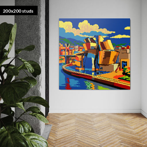 200*200studs, 160*160cm, 63*63inch