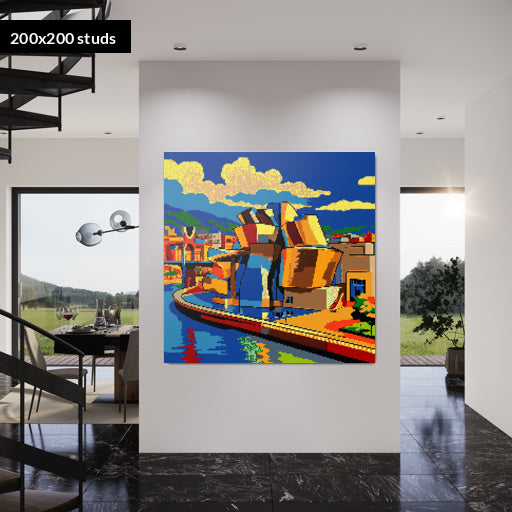 200*200studs, 160*160cm, 63*63inch