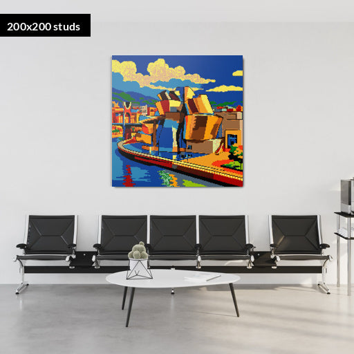 200*200studs, 160*160cm, 63*63inch