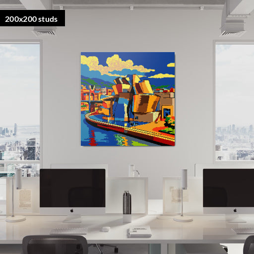 200*200studs, 160*160cm, 63*63inch