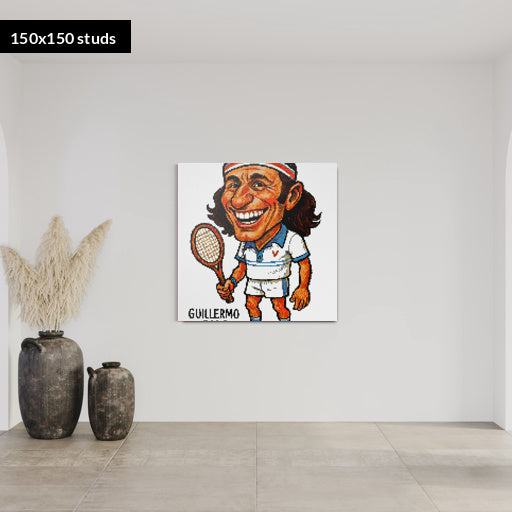 150*150studs, 120*120cm, 47,25*47,25inch