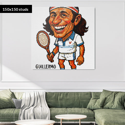 150*150studs, 120*120cm, 47,25*47,25inch