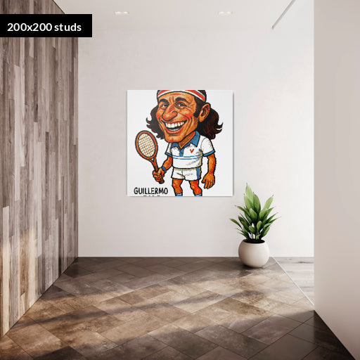 200*200studs, 160*160cm, 63*63inch