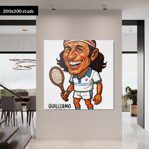 200*200studs, 160*160cm, 63*63inch