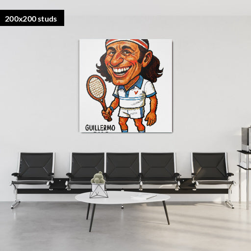 200*200studs, 160*160cm, 63*63inch