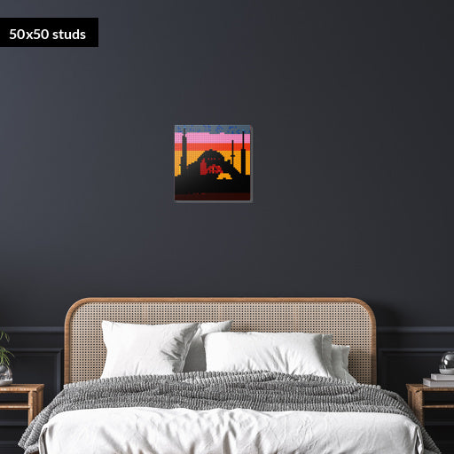 50*50studs, 40*40cm, 15,75*15,75inch