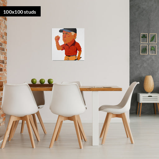 100*100studs, 80*80cm, 31,5*31,5inch