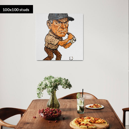 100*100studs, 80*80cm, 31,5*31,5inch