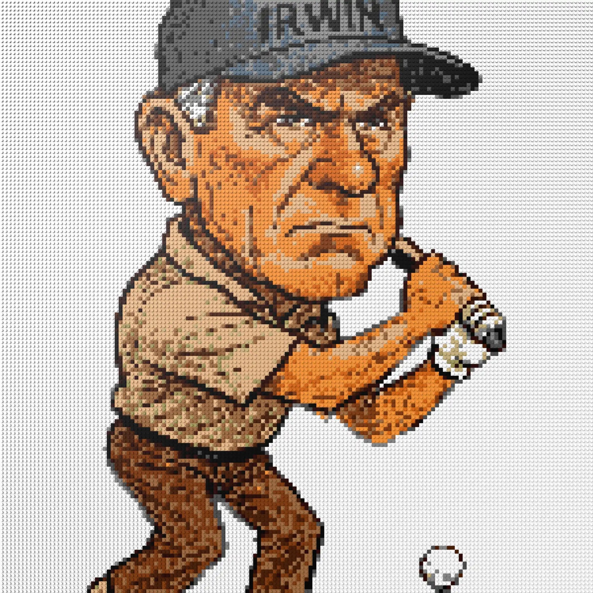 150*150studs, 120*120cm, 47,25*47,25inch