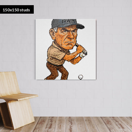 150*150studs, 120*120cm, 47,25*47,25inch