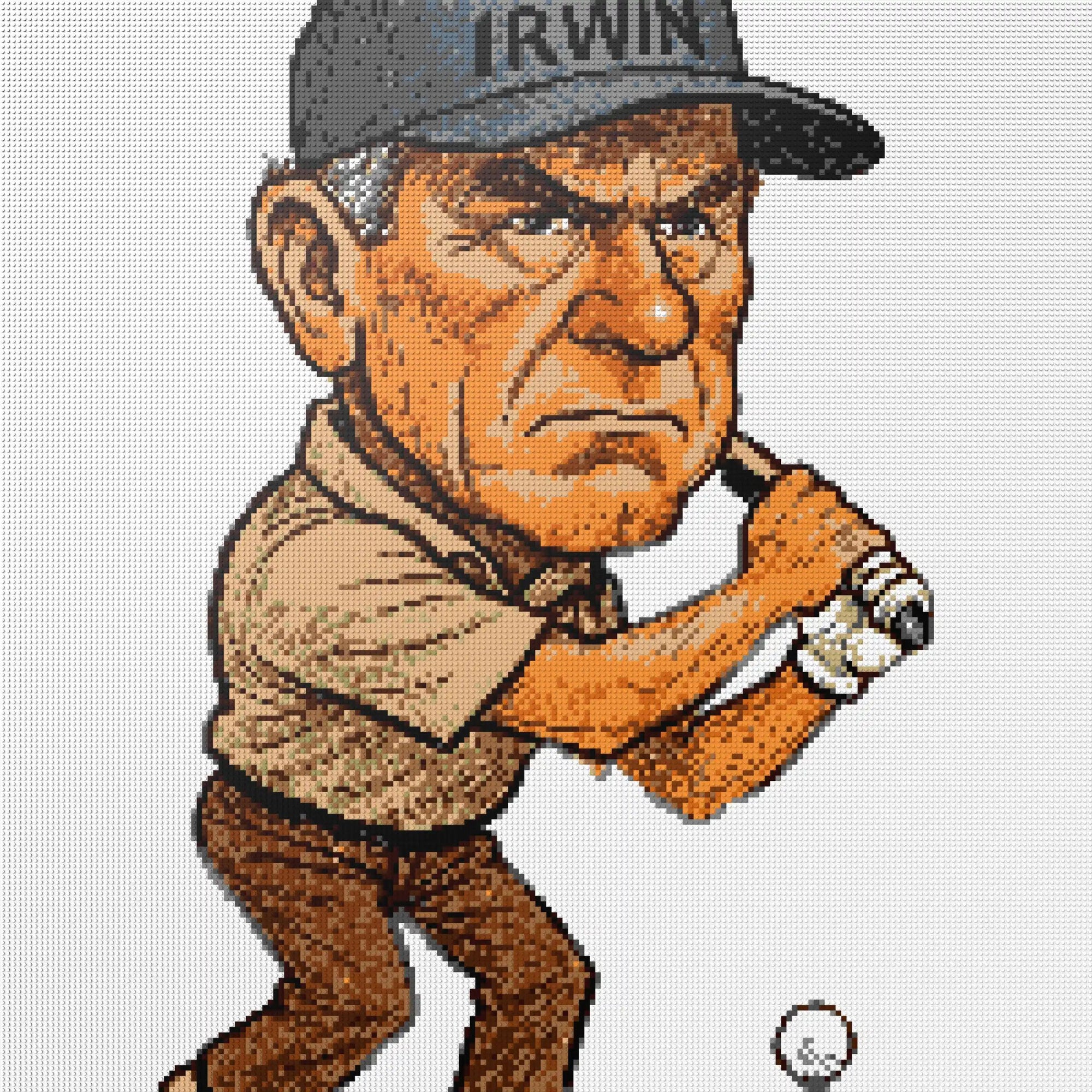 200*200studs, 160*160cm, 63*63inch