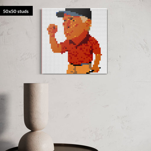 50*50studs, 40*40cm, 15,75*15,75inch