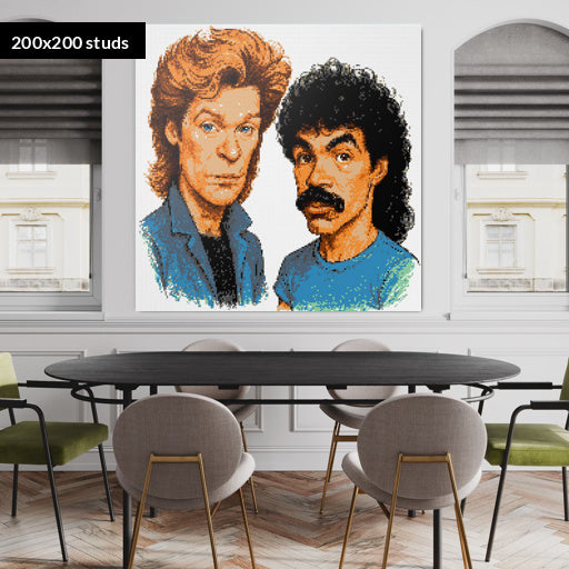 200*200studs, 160*160cm, 63*63inch