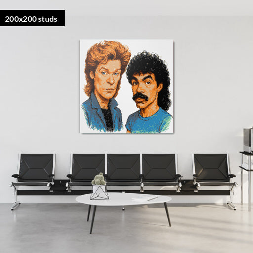 200*200studs, 160*160cm, 63*63inch