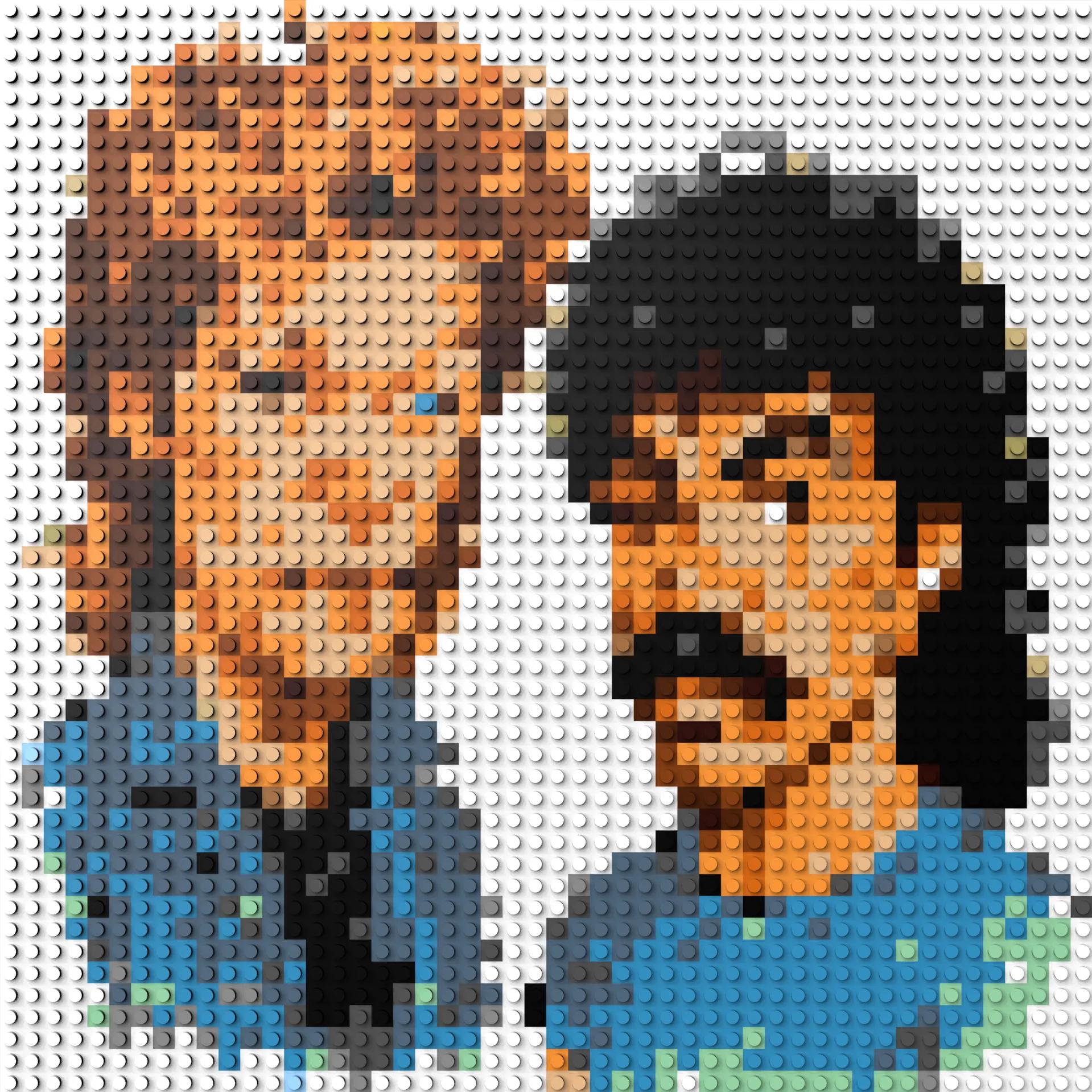 50*50studs, 40*40cm, 15,75*15,75inch