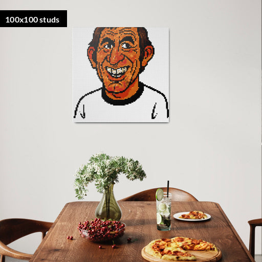 100*100studs, 80*80cm, 31,5*31,5inch