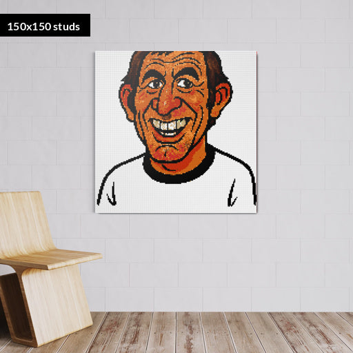 150*150studs, 120*120cm, 47,25*47,25inch